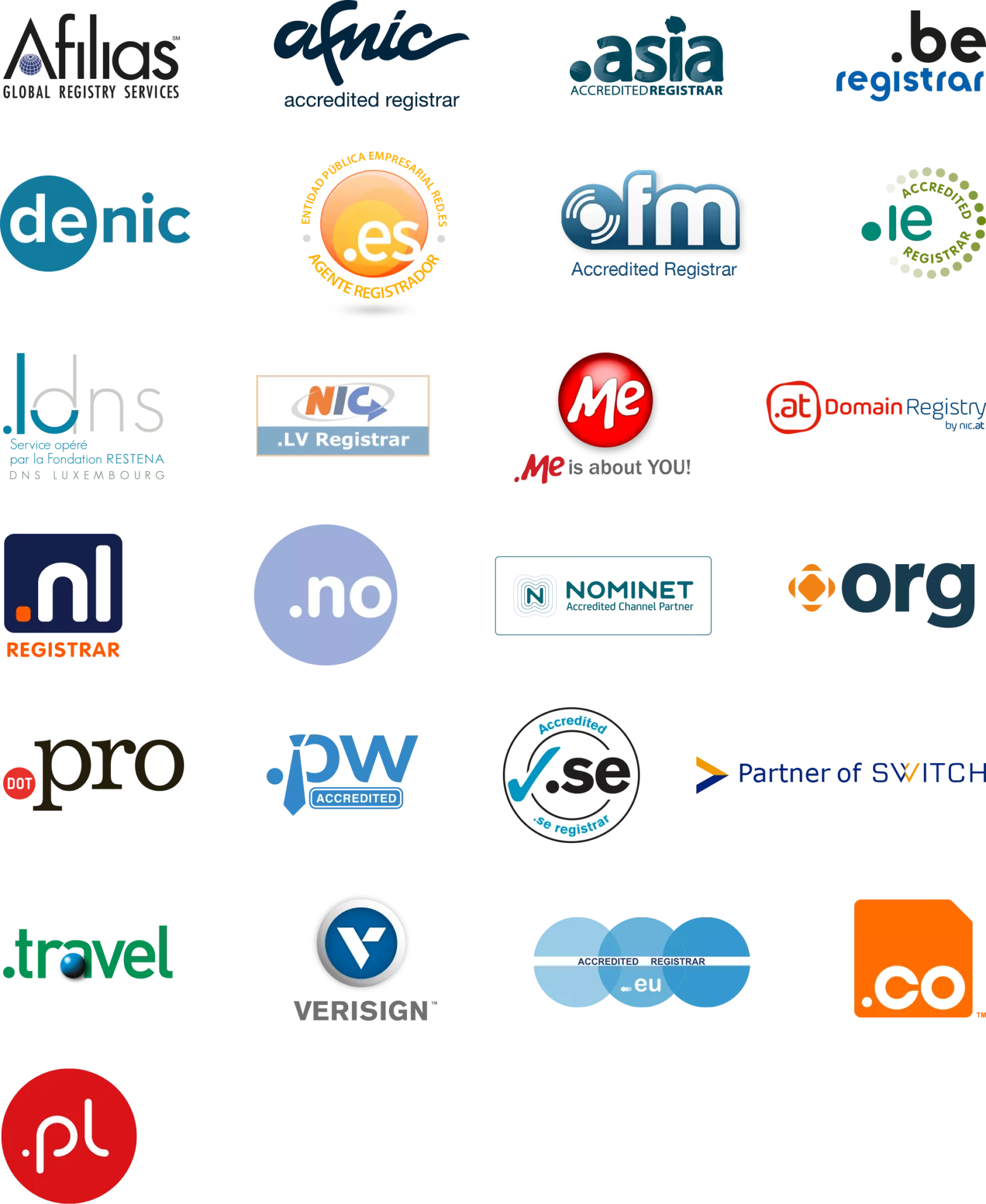 Our partners - EuroDNS partners