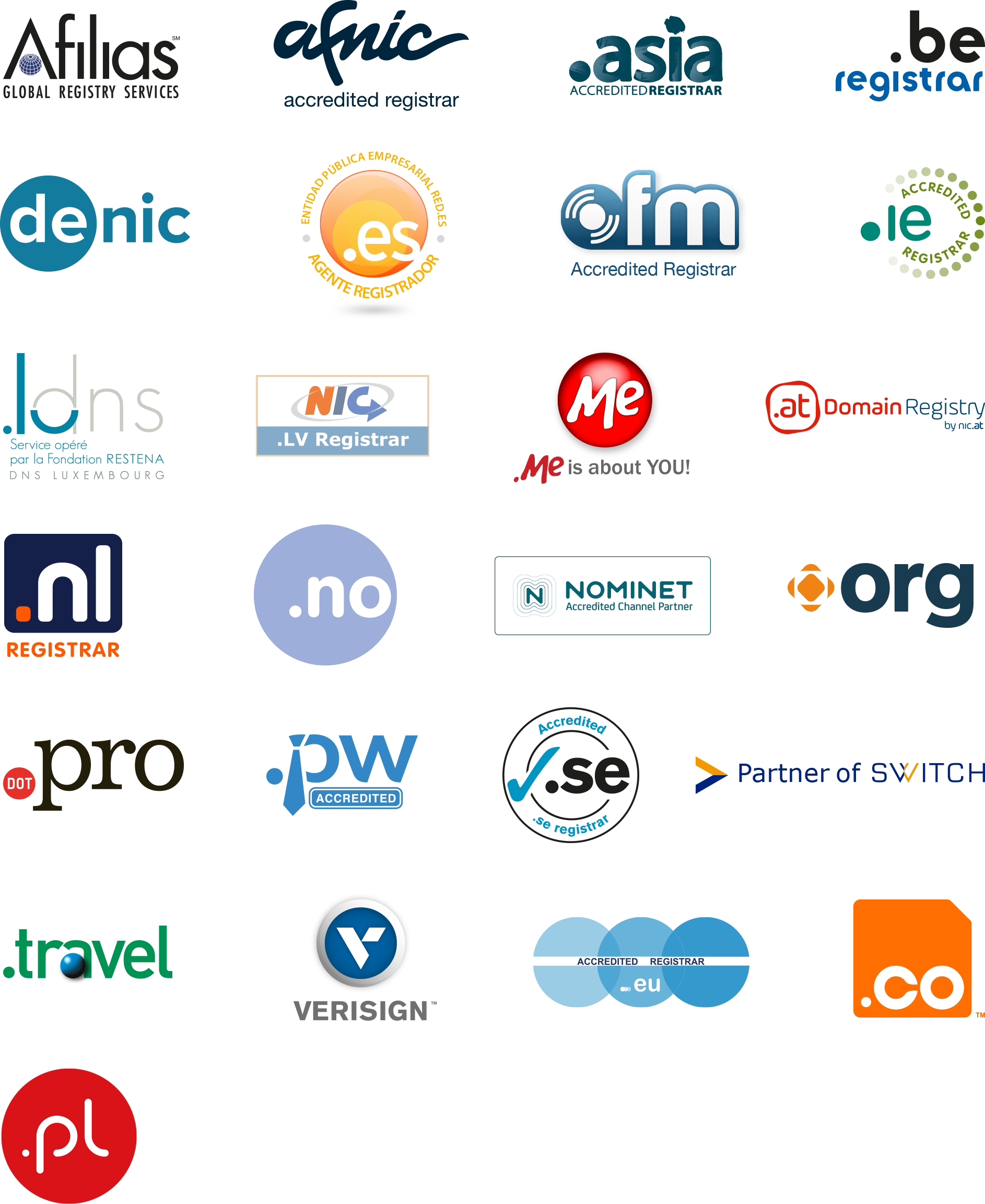 Our partners - EuroDNS partners
