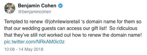 John Lewis Domain