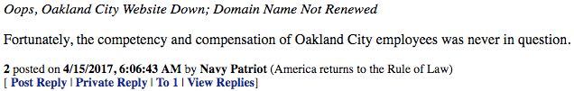 Oakland domain