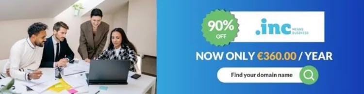 .INC @ 90% Off