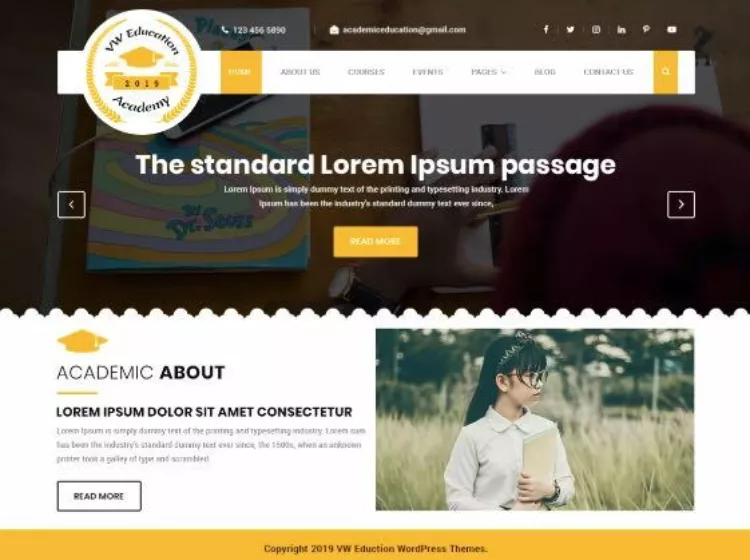 academy theme