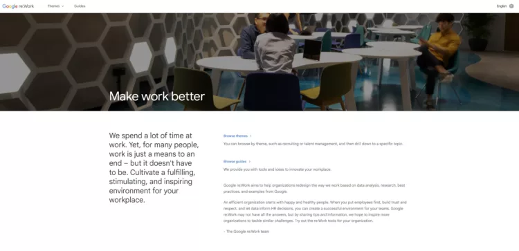 Google ReWork