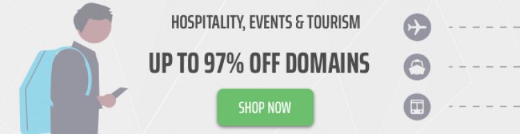 Hospitality domains promo Hospitality domains promo