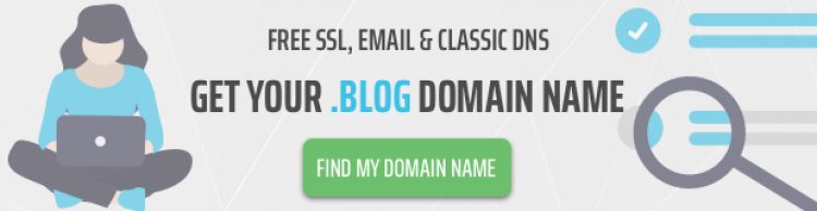 Promo .BLOG domain extension