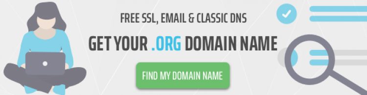 Get your .ORG domain