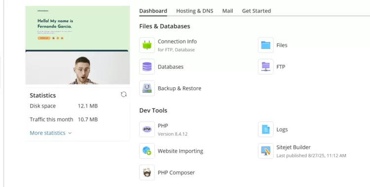PHP settings Plesk