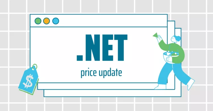 Price change for .NET as of 1 February 2023