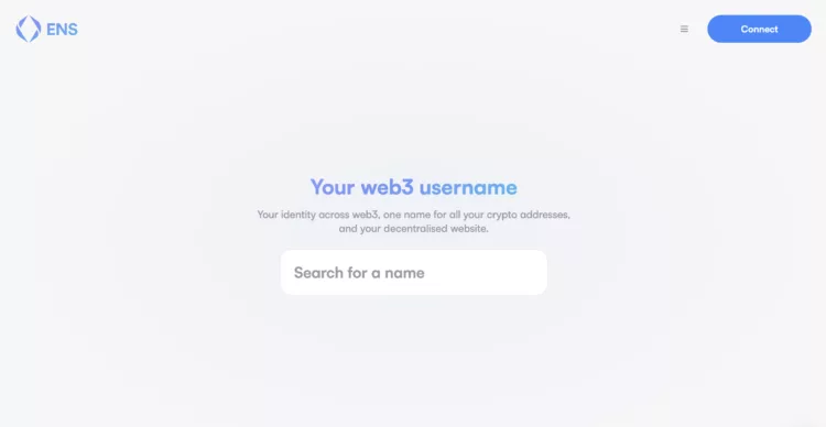 ENS Domain search