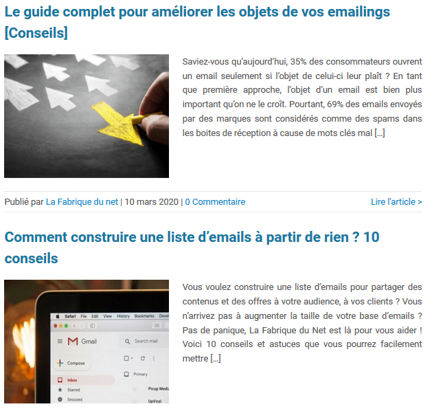 La Fabrique Du Net - Email Marketing