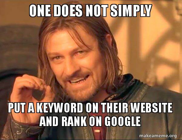 Keyword - Google Ranking
