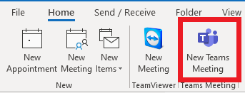 New Teams Meeting
