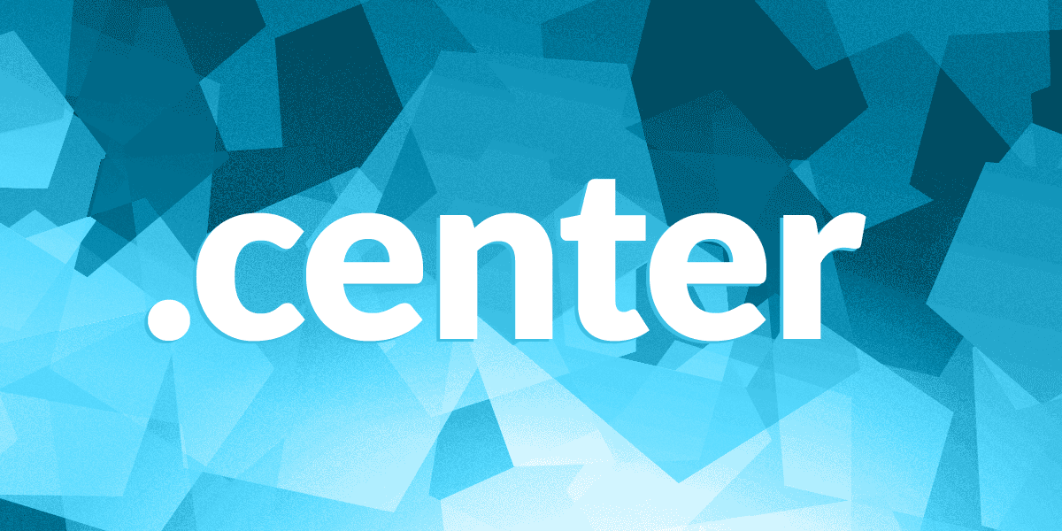 .CENTER domain registration | Get your .CENTER domain