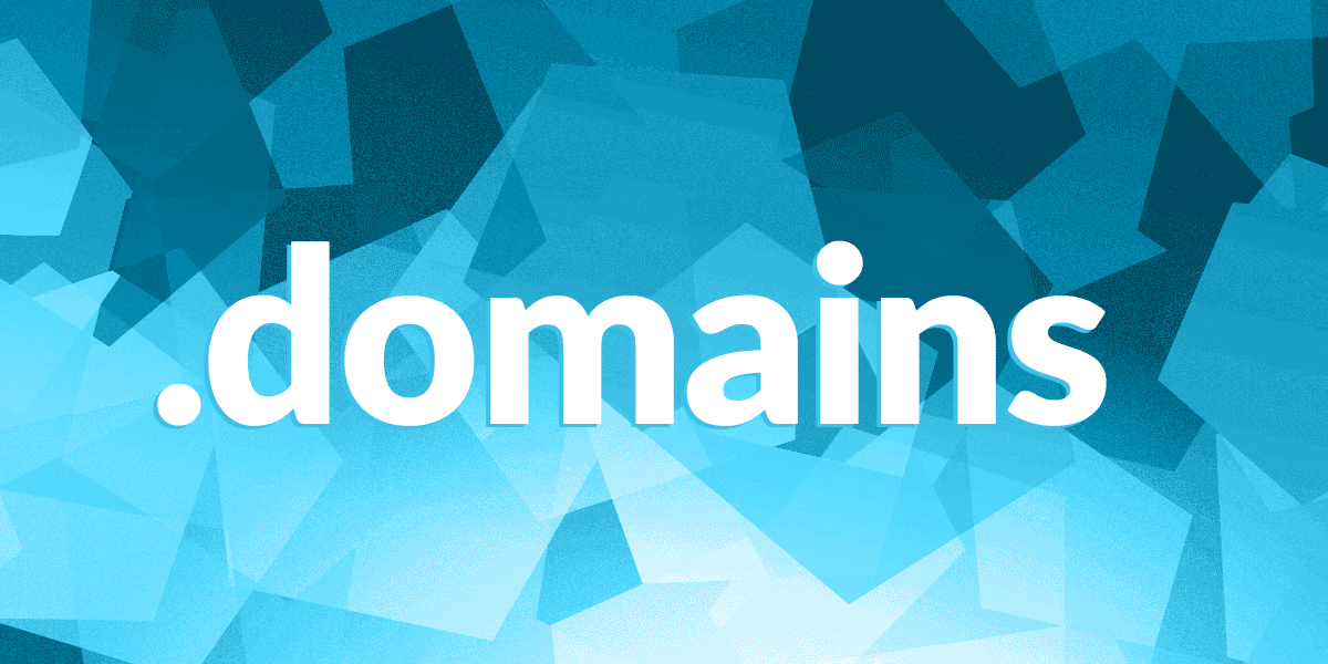 .DOMAINS domain registration | Get your .DOMAINS domain